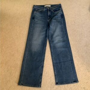 AYR Women's Wide Leg Jeans - Deep Indigo